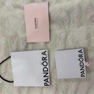 Pandora box with shopping cart and brochure